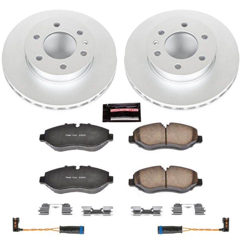 Power Stop 07-09 Dodge Sprinter 2500 Front Z23 Evolution Sport Coated Brake Kit PowerStop