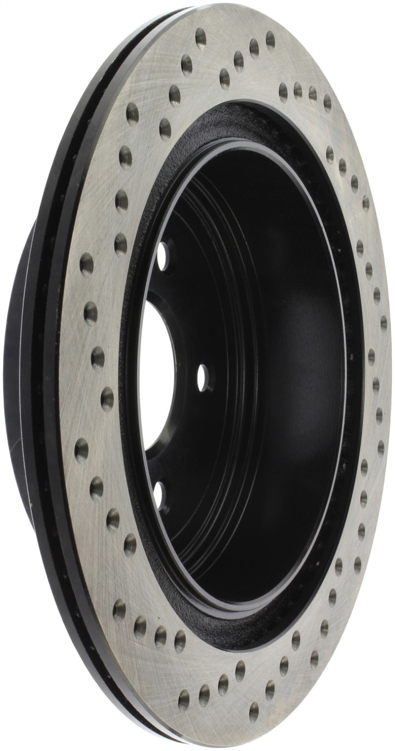 StopTech 03-07 Infiniti FX35/45 Drilled Left Rear Rotor Stoptech