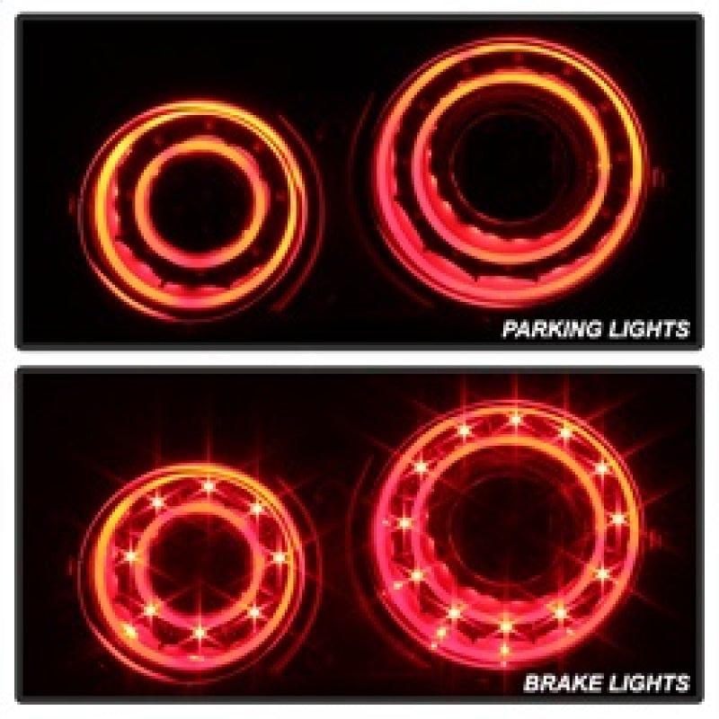 Spyder 09-15 Nissan GTR LED Tail Lights Black ALT-YD-NGTR09-LED-BK SPYDER