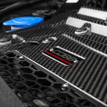 Load image into Gallery viewer, COBB 21-23 Ford F-150 Ecoboost 3.5/2.7 Raptor/Tremor/Limited Redline Carbon Fiber Radiator Shroud 4F3660