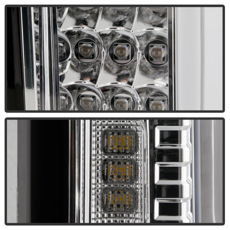 Spyder Chevy Silverado 19-20 (Do Not Fit Halogen Model) LED Tail Light - Chrome ALT-YD-CS19LED-C SPYDER