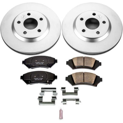 Power Stop 2005 Buick LeSabre Front Z17 Evolution Geomet Coated Brake Kit PowerStop