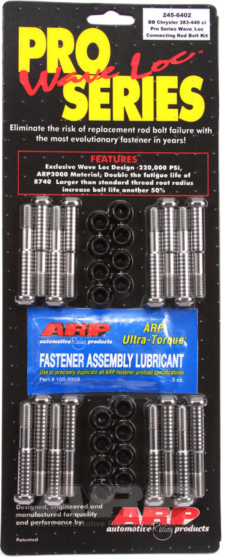 ARP Chrysler 383-440c.i.d. wave-loc rod bolt kit