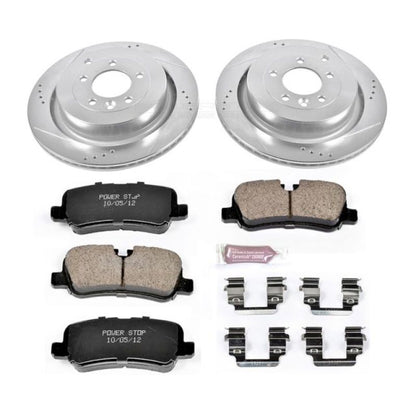 Power Stop 10-16 Land Rover LR4 Rear Z23 Evolution Sport Brake Kit PowerStop