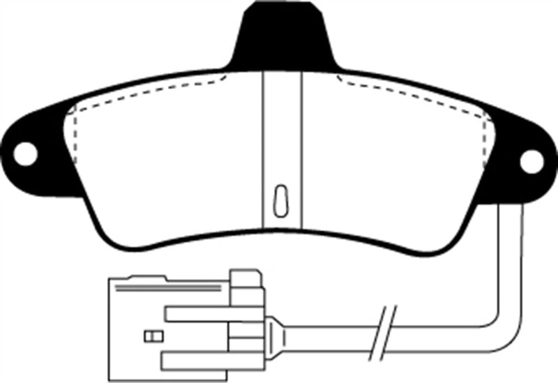 EBC GreenStuff Rear Brake Pads - DP2965 EBC