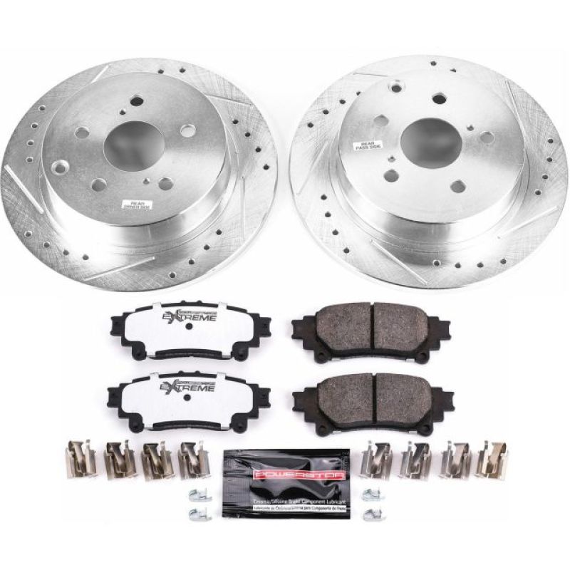 Power Stop 16-18 Toyota Mirai Rear Z36 Truck & Tow Brake Kit PowerStop