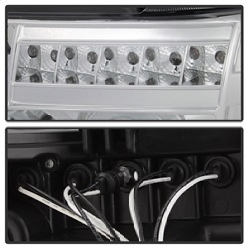 Spyder Toyota Tundra 07-13 Projector Headlights LED Halo LED Chrm PRO-YD-TTU07-HL-C SPYDER