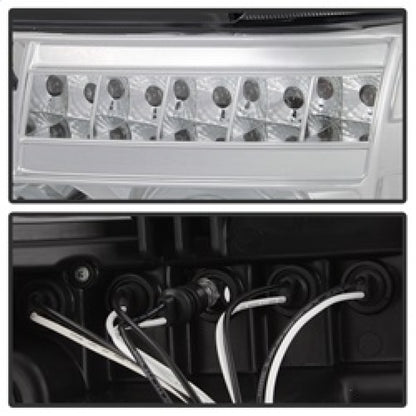 Spyder Toyota Tundra 07-13 Projector Headlights LED Halo LED Chrm PRO-YD-TTU07-HL-C SPYDER