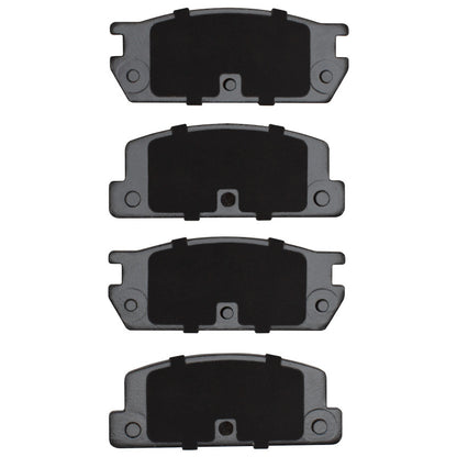 R1 Rear Semi-Metallic Brake Pads 1981-1985 Mazda RX-7 - 2311-0235-00