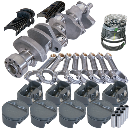 Eagle Chevy LT1 350 1Pc 3.480in Crank 6.000in I-Beam Rods -5cc 4.030in Pistons Rotating Assembly