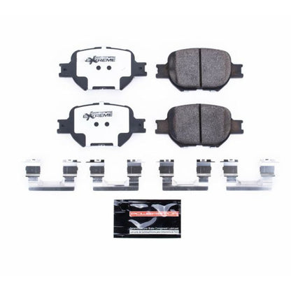 Power Stop 05-10 Scion tC Front Z26 Extreme Street Brake Pads w/Hardware PowerStop