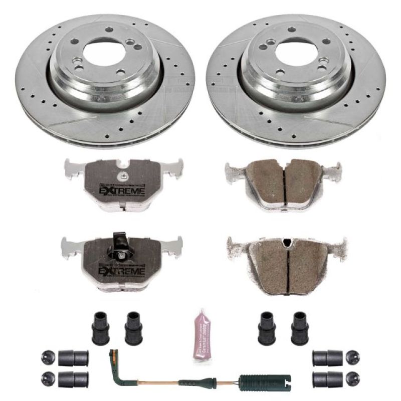 Power Stop 00-03 BMW M5 Rear Z26 Street Warrior Brake Kit PowerStop