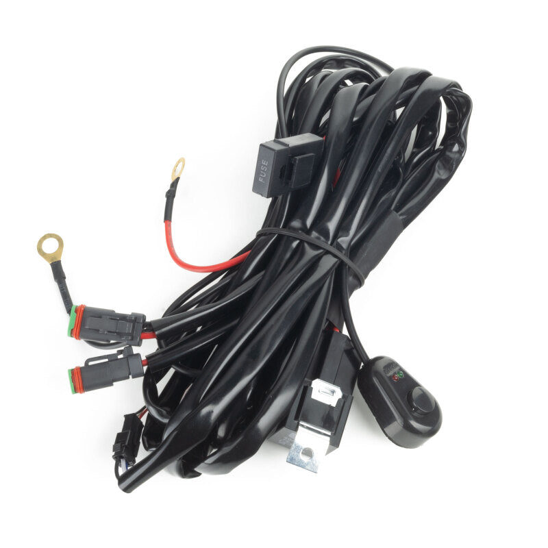 Oracle Dual Deutsch DTM 40A Relay Wiring Harness w/ Illuminated Switch ORACLE Lighting