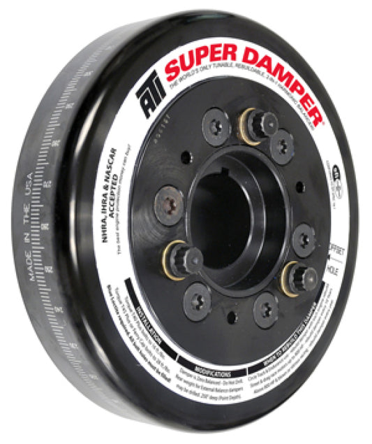 ATI Damper - 7.54In - Aluminum LW - 4 & 6 Grv - 2020+ Chevy C8 Corvette LT2 Dry Sump (OEM Diameter) ATI917318