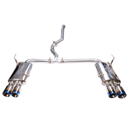 Injen 2015-2021 Subaru STI / WRX H4-2.5L/2.0L Turbo Performance Exhaust System - SES1207TT Injen