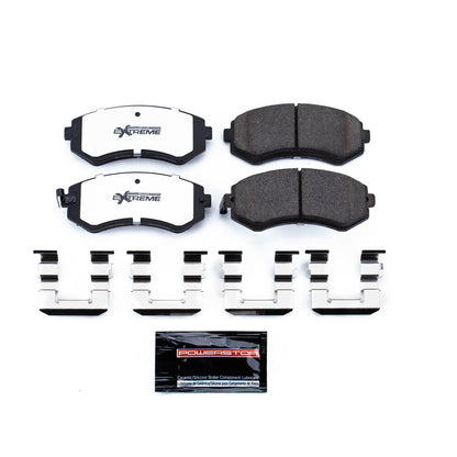 Power Stop 89-96 Nissan 240SX Front Z26 Extreme Street Brake Pads w/Hardware PowerStop