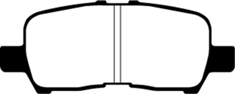 EBC RedStuff Rear Brake Pads - DP31684C EBC