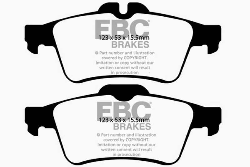 EBC GreenStuff Rear Brake Pads - DP61749 EBC