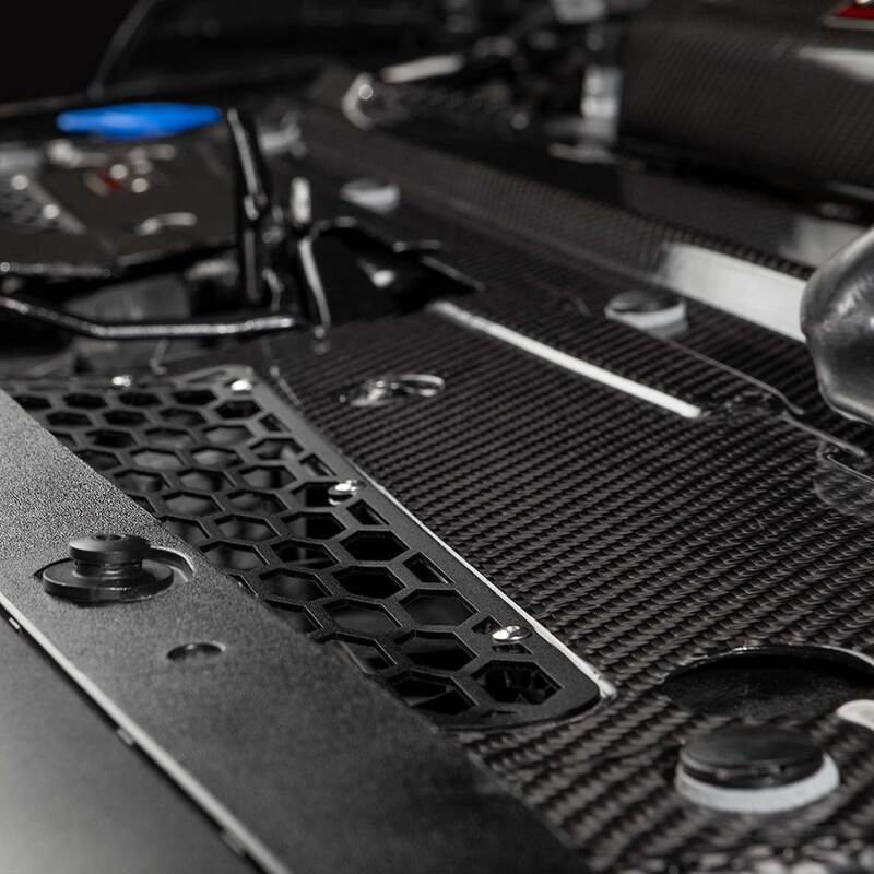 COBB 21-23 Ford F-150 Ecoboost 3.5/2.7 Raptor/Tremor/Limited Redline Carbon Fiber Radiator Shroud 4F3660