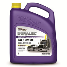 Load image into Gallery viewer, Royal Purple Duralec Super Diesel 10W-30 CK-4 Motor Oil - 1 Gallon