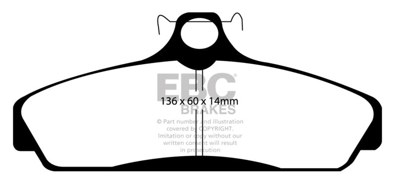 EBC YellowStuff Front Brake Pads - DP41152R EBC