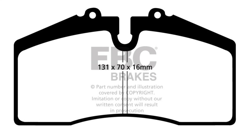 EBC BlueStuff Front Brake Pads - DP51014NDX EBC