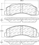 StopTech Street Disc Brake Pads - 305.14140