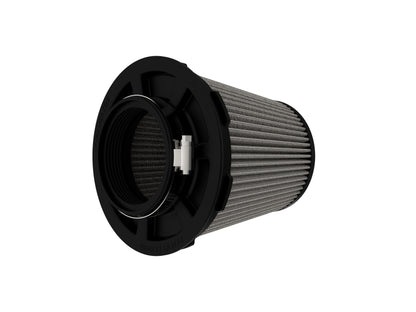 aFe Momentumint Rplcmnt Air Filter w/ Pro DRY S Media 3-1/8inF x 6inB x 4-1/2inT (Invert) x 6-1/4inH