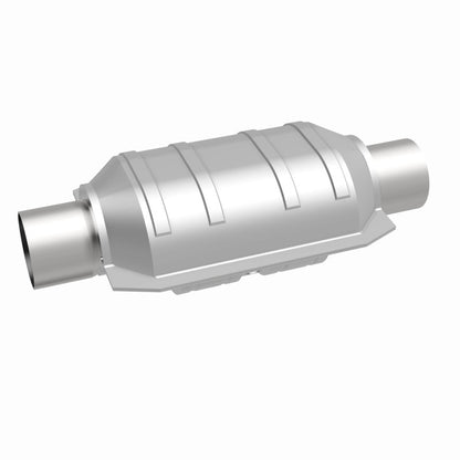 MagnaFlow Conv Univ 2.25 inch Inlet/Outlet Center/Center Oval (CA OBDII) Magnaflow