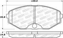 Load image into Gallery viewer, StopTech Premium Ceramic Brake Pads - 308.04860