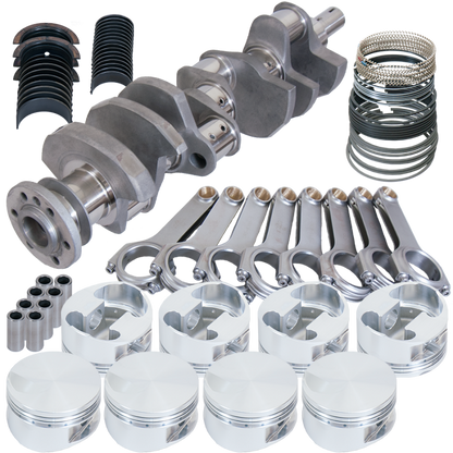 Eagle Chevy 454 4.000in Crank 6.385in H-Beam -3cc Flat Top 4.280in Pistons Rotating Assembly