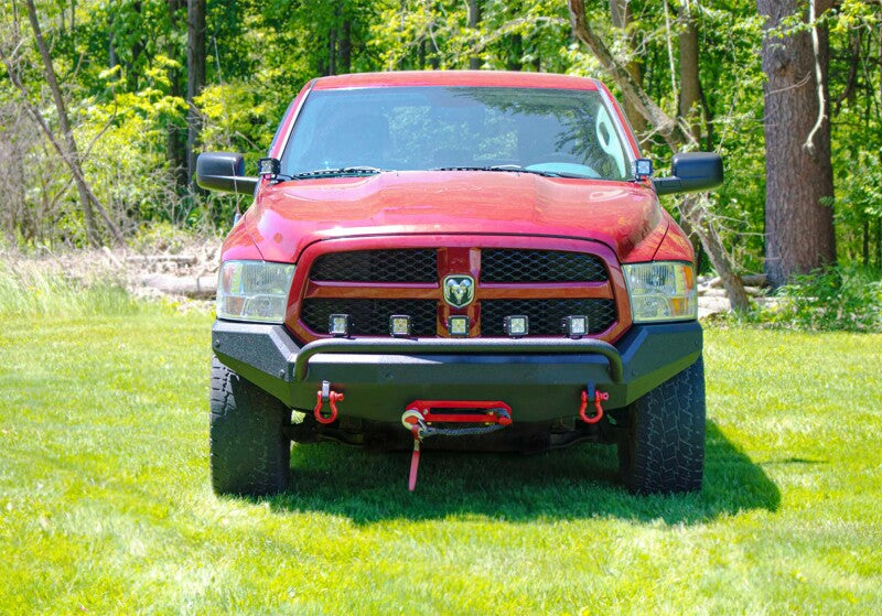 Fishbone Offroad 2009+ Ram 1500 Classic Anglerfish Front Bumper - Black Texture Fishbone Offroad