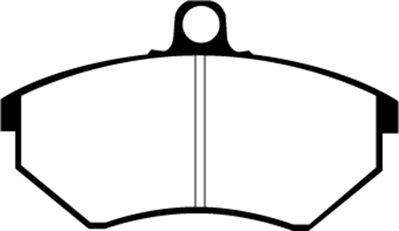 EBC GreenStuff Front Brake Pads - DP2841 EBC