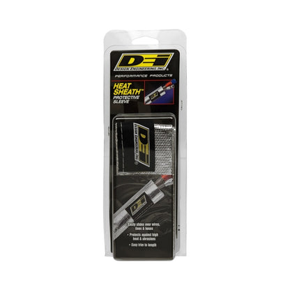 DEI Heat Sheath 1in x 3ft - Aluminized Sleeving- Sewn Edge DEI