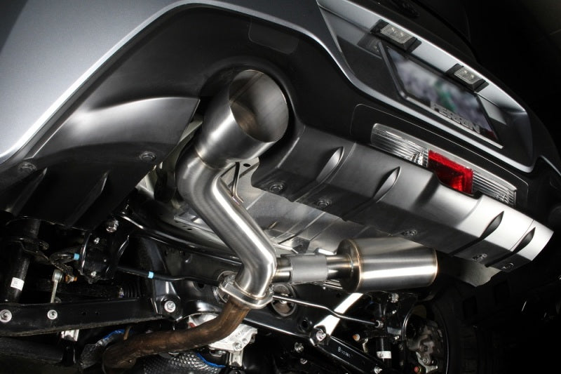 Perrin 2022 BRZ/GR86 Axle Back Exhaust SS (Single Side Exit w/Helmholtz Chamber) Perrin Performance