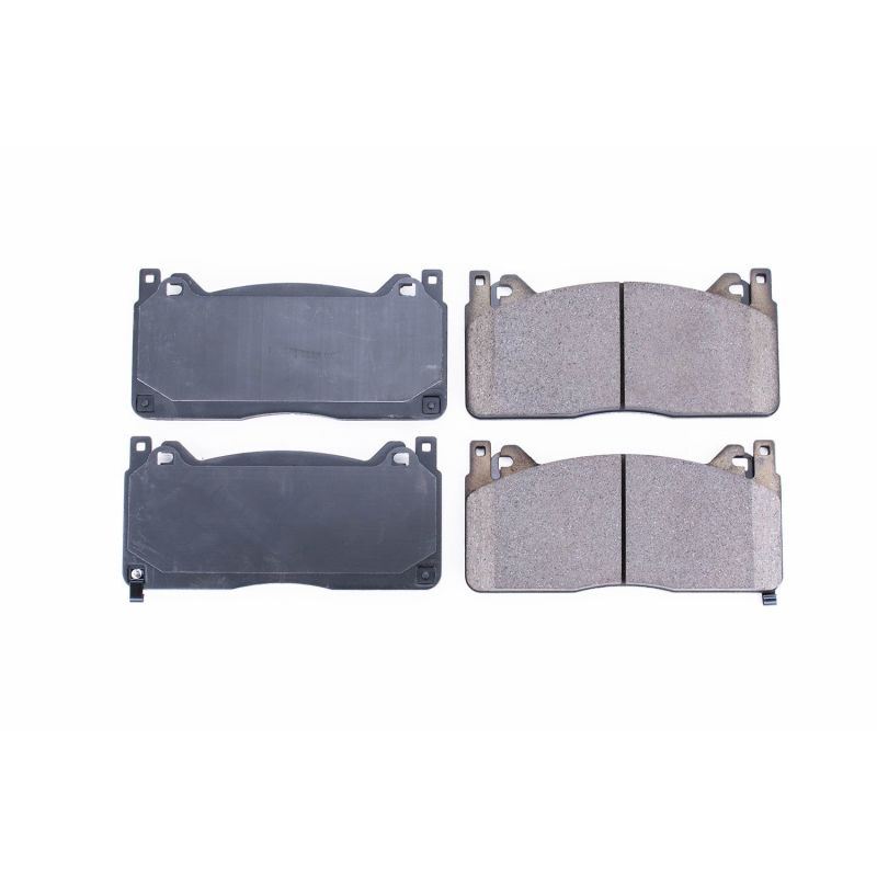 Power Stop 16-19 Ford Mustang Front Z16 Evolution Ceramic Brake Pads PowerStop