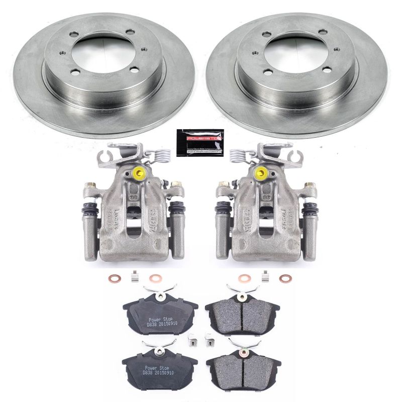 Power Stop 00-04 Volvo S40 Rear Autospecialty Brake Kit w/Calipers PowerStop