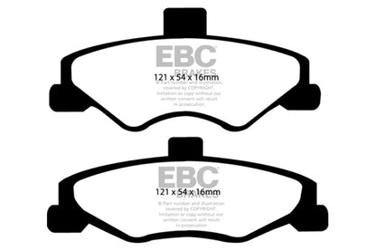 EBC Ultimax2 Rear Brake Pads - UD750 EBC