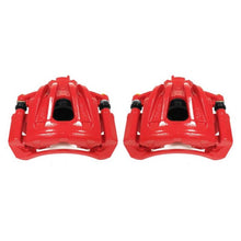 Load image into Gallery viewer, Power Stop 02-07 Jeep Liberty Front Red Calipers w/Brackets - Pair