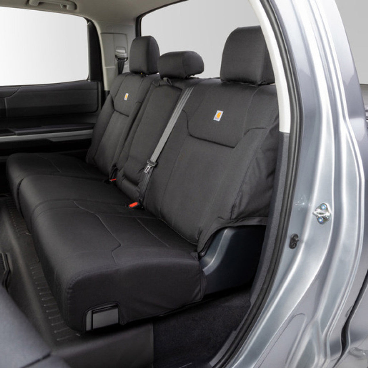 Covercraft 19-22 Ford F-250/ Carhartt Super Dux PrecisionFit Custom Second Row Seat Covers - Black