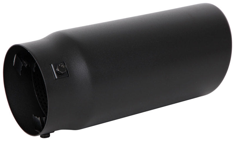 Spectre Exhaust Tip 4-1/2in. OD / Slant - Black Spectre