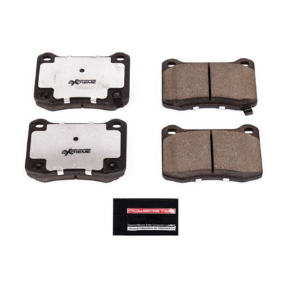 Power Stop 08-14 Lexus IS F Rear Z26 Extreme Street Brake Pads w/Hardware PowerStop
