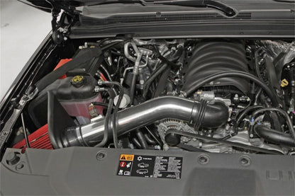 Spectre 14-15 GM Silverado/Sierra V8-5.3L F/I Air Intake Kit - Polished w/Red Filter Spectre