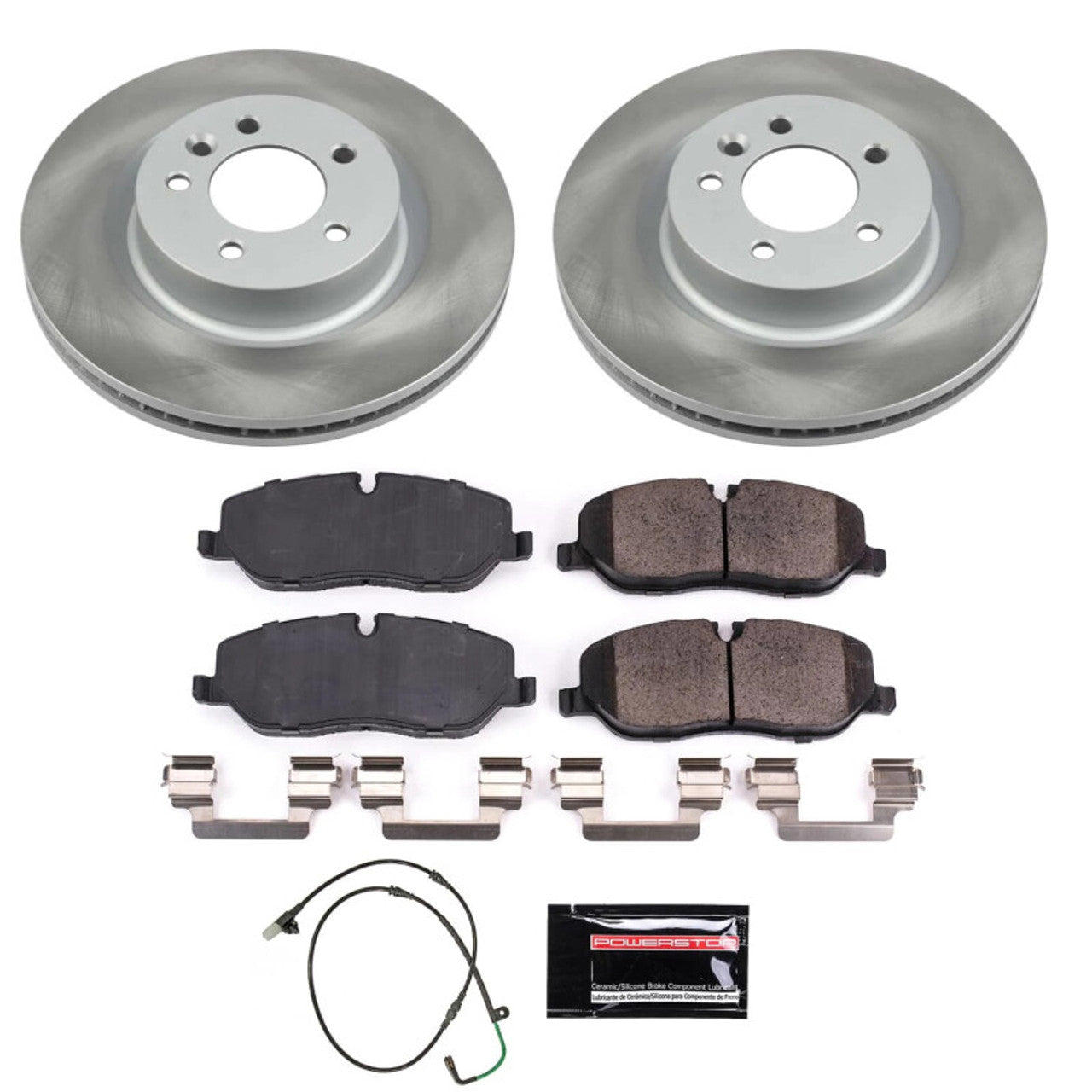 Power Stop 05-09 Land Rover LR3 Front and Rear Semi-Coated Rotor Kit