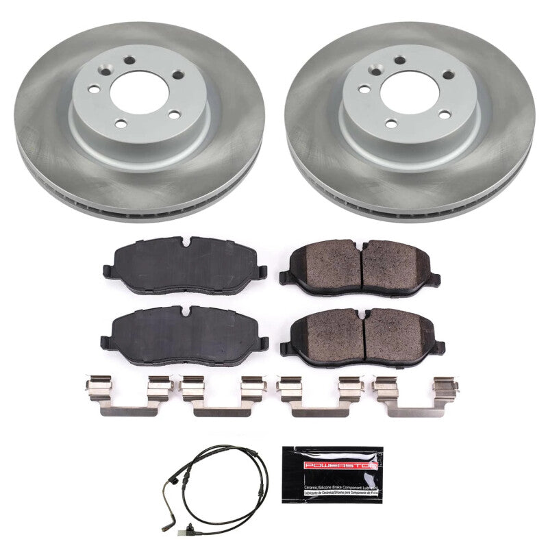 Power Stop 06-09 Land Rover Range Rover Sport Front Semi-Coated Rotor Kit PowerStop