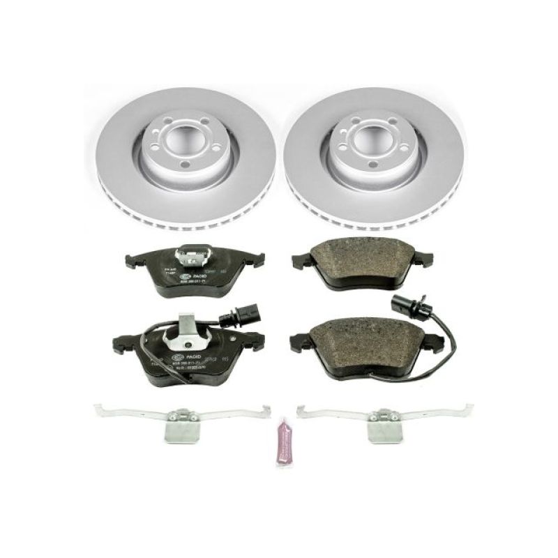 Power Stop 05-11 Audi A6 Front Euro-Stop Brake Kit PowerStop