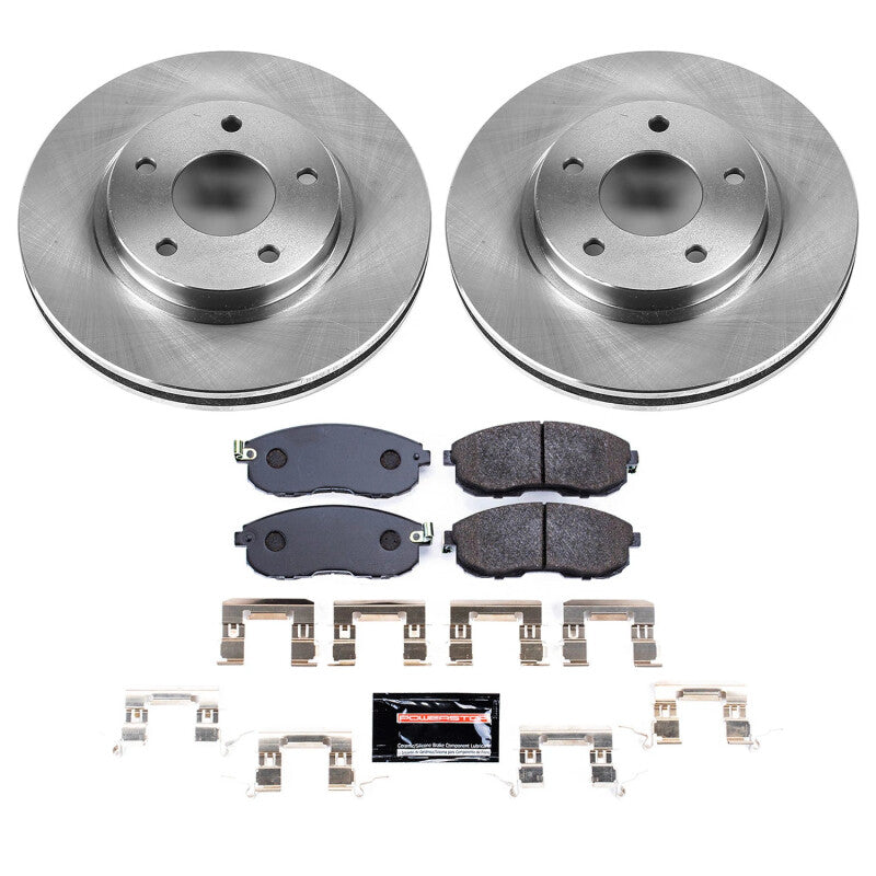 Power Stop 00-01 Infiniti I30 Front Track Day Brake Kit PowerStop