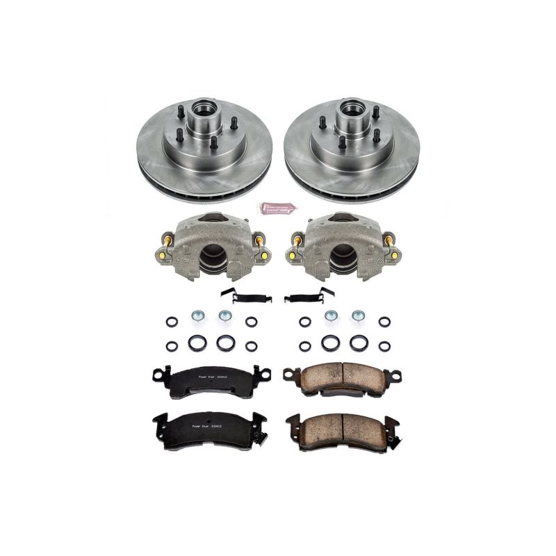 Power Stop 71-73 Buick Centurion Front Autospecialty Brake Kit w/Calipers PowerStop