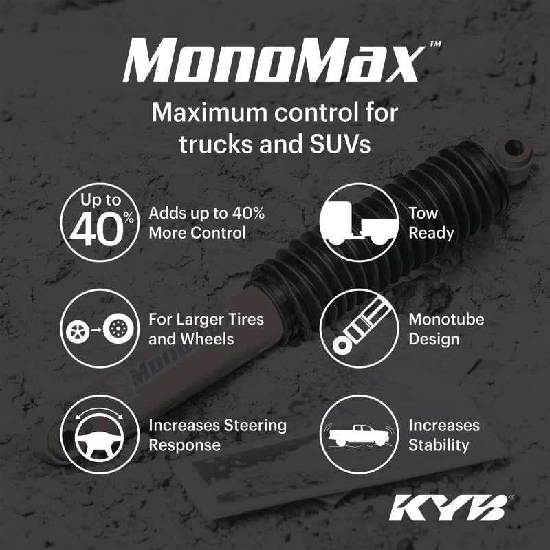 KYB 09-13 Ford F-150 4WD (w/o HD & Sport Susp. & Ex. SVT RAPTOR) MonoMax Gas Strut - Front