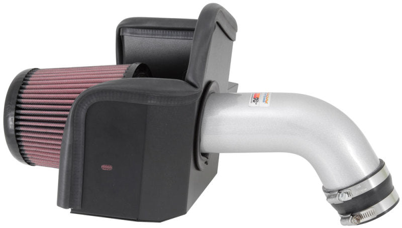 K&N 69 Series Typhoon Performance Intake Kit - Silver for 13-14 Nissan Altima 2.5L L4 K&N Engineering